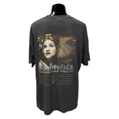 【MADONNA】マドンナ "DROWNED WORLD TOUR 2001" RAP Tシャツ