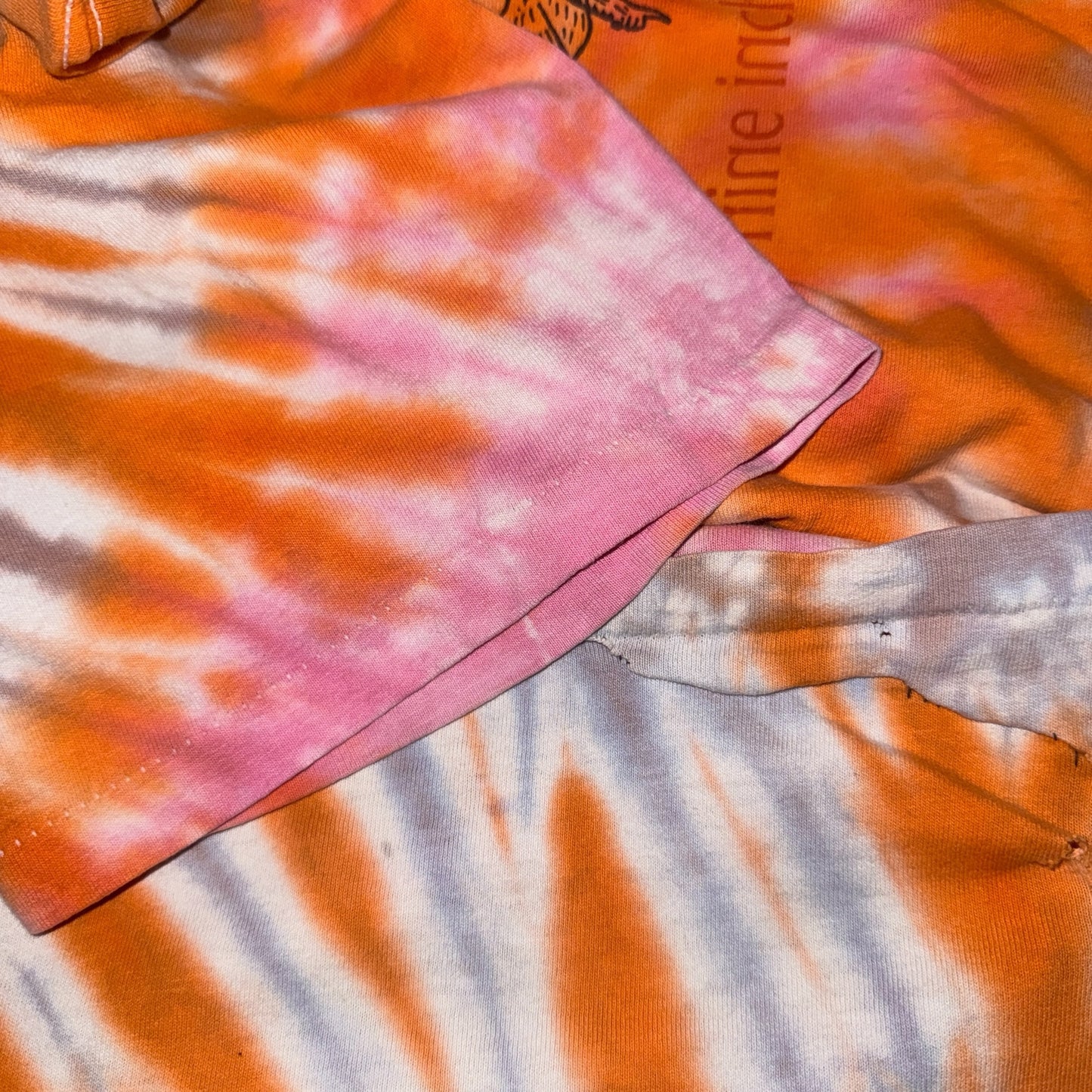 【NINE INCH NAILS】ナイン・インチ・ネイルズ "THESPIN" 90's Vintage タイダイTシャツ