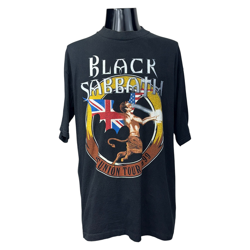 【BLACK SABBATH】ブラックサバス "REUNION TOUR 1999" 90's Vintage Tシャツ XL
