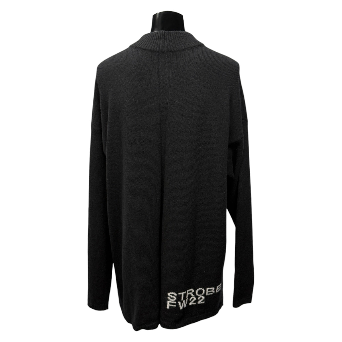 【RICK OWENS】リック・オウエンス "STROBE OWENSCORP" 22AW カシミヤ混ニットセーター