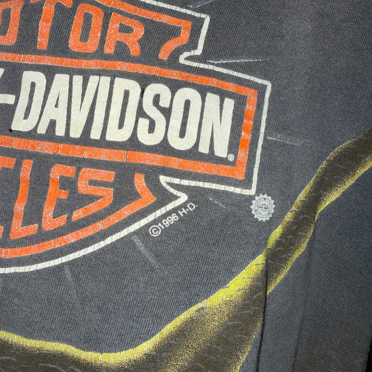 【HARLEY-DAVIDSON】ハーレーダビッドソン "EAGLE EYES" 90's Vintage Tシャツ