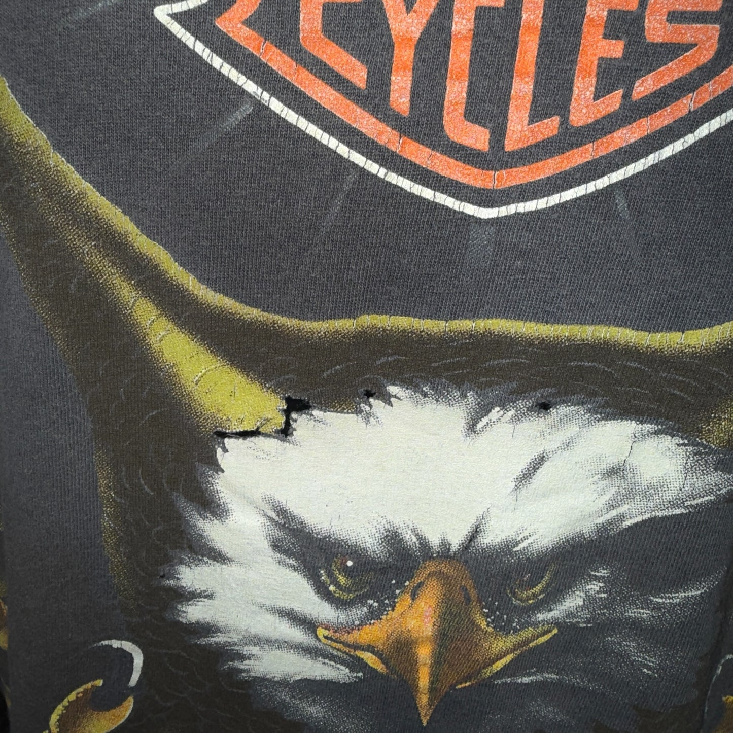 【HARLEY-DAVIDSON】ハーレーダビッドソン "EAGLE EYES" 90's Vintage Tシャツ