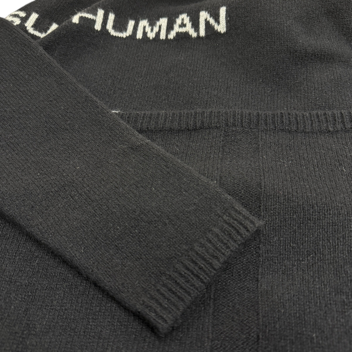 【RICK OWENS】リック・オウエンス "STROBE OWENSCORP" 22AW カシミヤ混ニットセーター