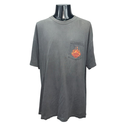【HARLEY-DAVIDSON】ハーレーダビッドソン "KUTTER JANESVILLE" 90's - 00's Vintage ポケットTシャツ