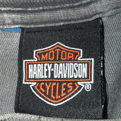【HARLEY-DAVIDSON】ハーレーダビッドソン "KUTTER JANESVILLE" 90's - 00's Vintage ポケットTシャツ
