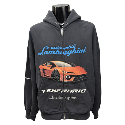 【BALENCIAGA × LAMBORGHINI】 バレンシアガ × ランボルギーニ ジップアップパーカー