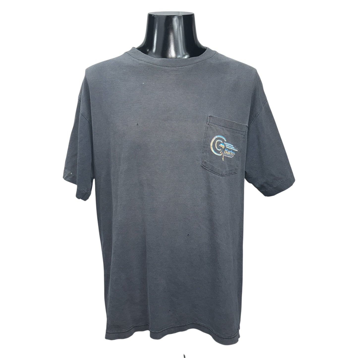 【HARLEY DAVIDSON】ハーレーダビットソン EAGLE RULES 90’s Vintage Tシャツ
