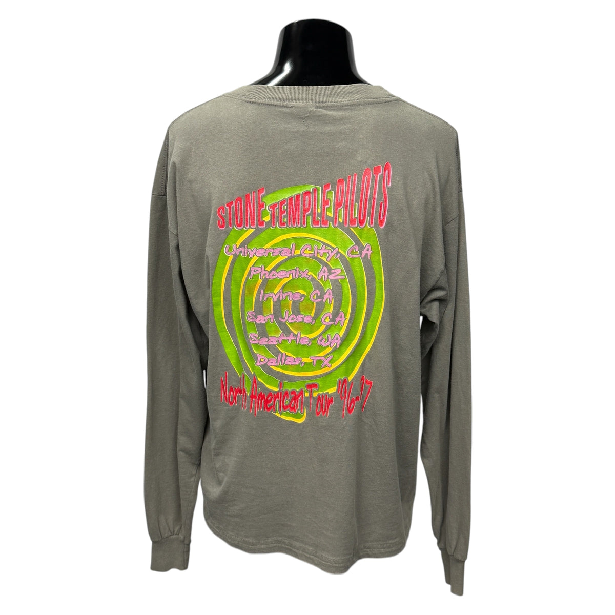【STONE TEMPLE PILOTS】ストーンテンプルパイロッツ "NORTH AMERICAN TOUR '96-'97" Vintage ロングスリーブTシャツ