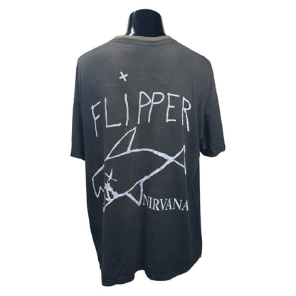 【NIRVANA】ニルヴァーナ "FLIPPER" 90's Vintage Tシャツ