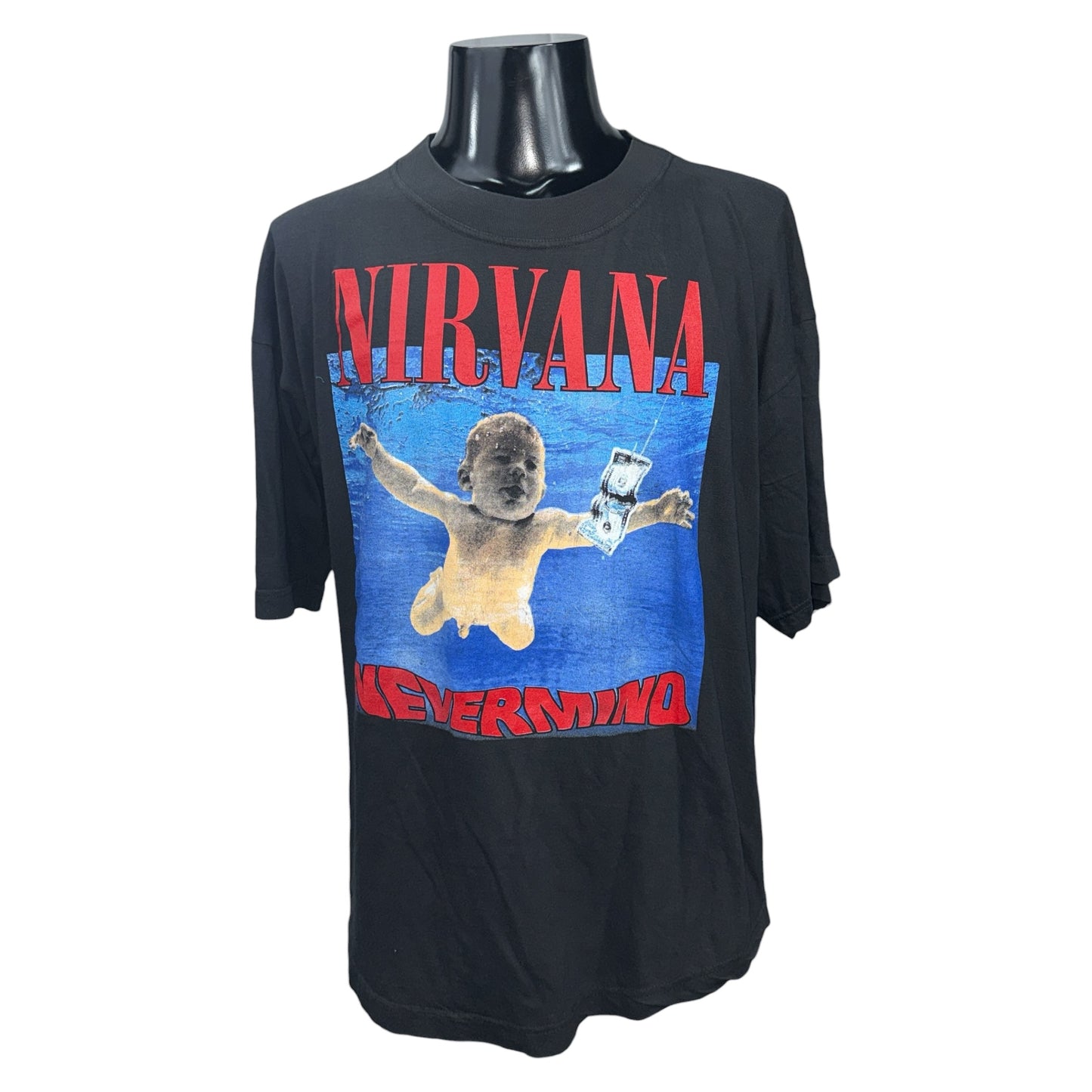 【NIRVANA】ニルヴァーナ NEVERMIND ユーロ 90's P-lot Vintage Tシャツ