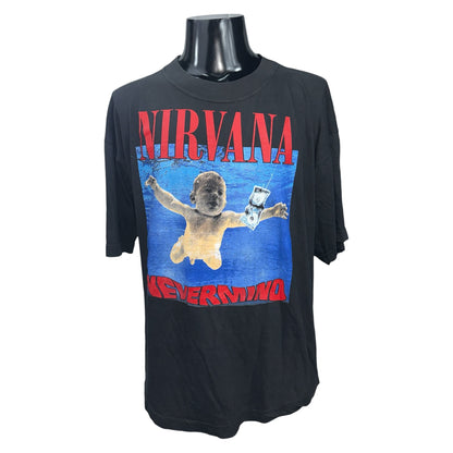 【NIRVANA】ニルヴァーナ NEVERMIND ユーロ 90's P-lot Vintage Tシャツ