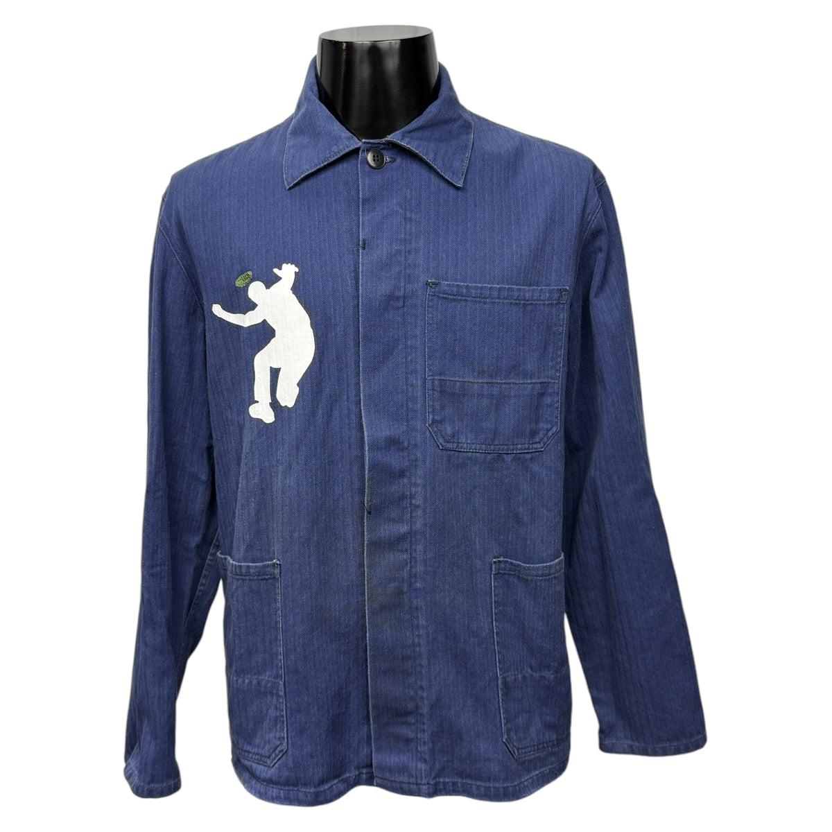 【UNION】ユニオン "HERRINGBONE WORK JACKET / UNION FAIT LA FORCE" ワークジャケット
