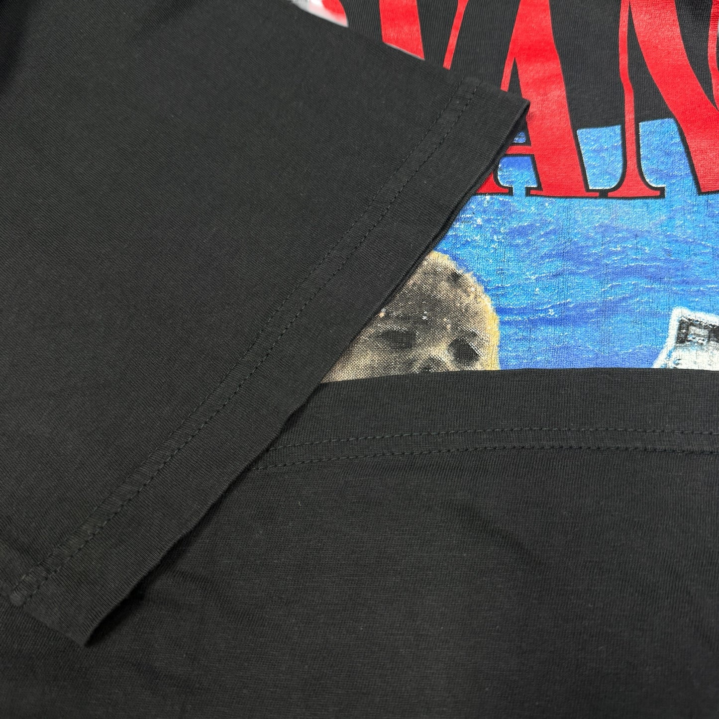 【NIRVANA】ニルヴァーナ NEVERMIND ユーロ 90's P-lot Vintage Tシャツ