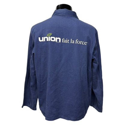 【UNION】ユニオン "HERRINGBONE WORK JACKET / UNION FAIT LA FORCE" ワークジャケット