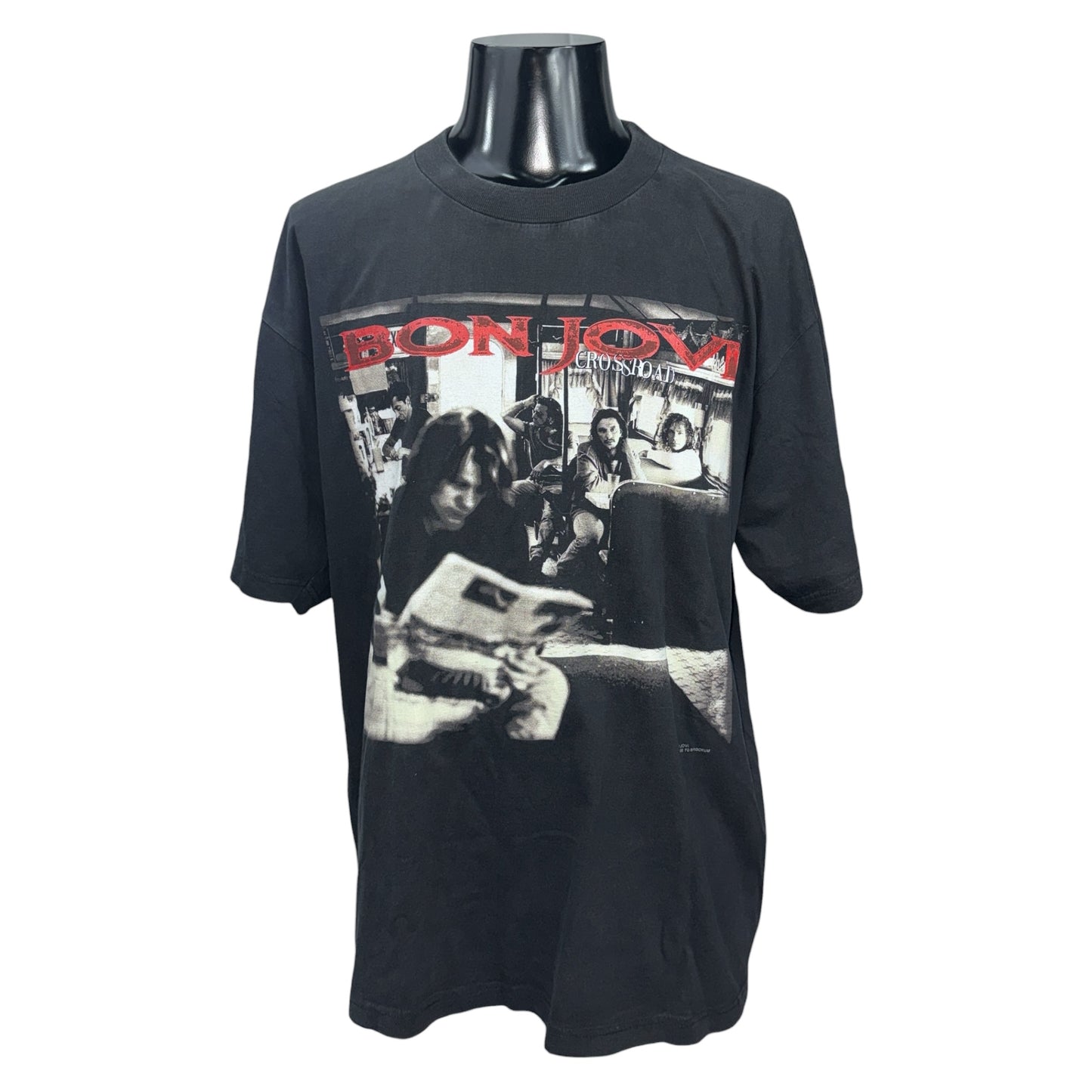 【BON JOVI】ボンジョビ “CROSS ROAD TOUR” 90's Vintage Tシャツ