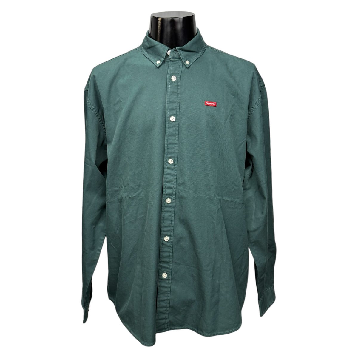 【SUPREME】シュプリーム "Box Logo Small Patch" ボタンダウン 長袖 シャツ