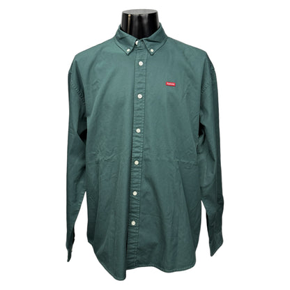 【SUPREME】シュプリーム "Box Logo Small Patch" ボタンダウン 長袖 シャツ