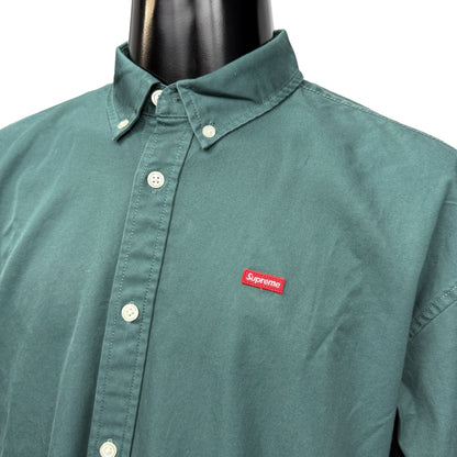 【SUPREME】シュプリーム "Box Logo Small Patch" ボタンダウン 長袖 シャツ