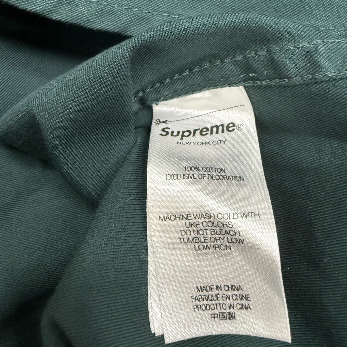 【SUPREME】シュプリーム "Box Logo Small Patch" ボタンダウン 長袖 シャツ