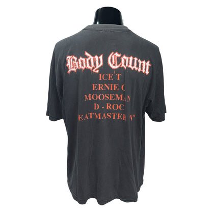 【BODY COUNT】ボディ・カウント "GUN"  "Revolver" 90's ユーロVintage Tシャツ