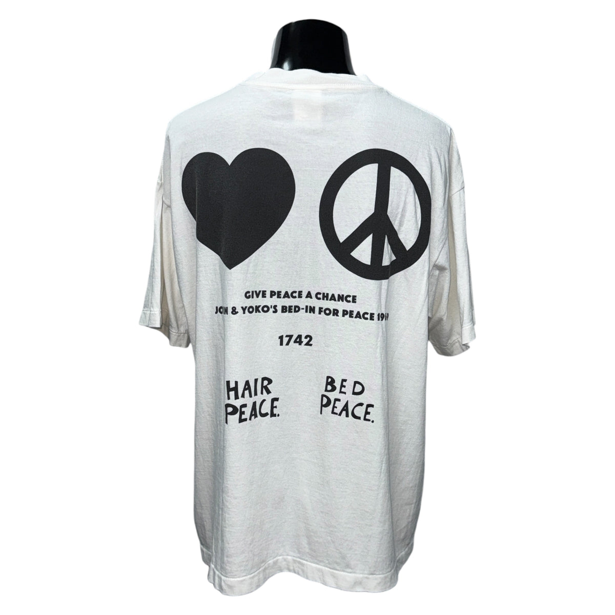 【SAINT Mxxxxxx】セントマイケル "JOHN LENNON / IMAGINE PEACE"  Tシャツ