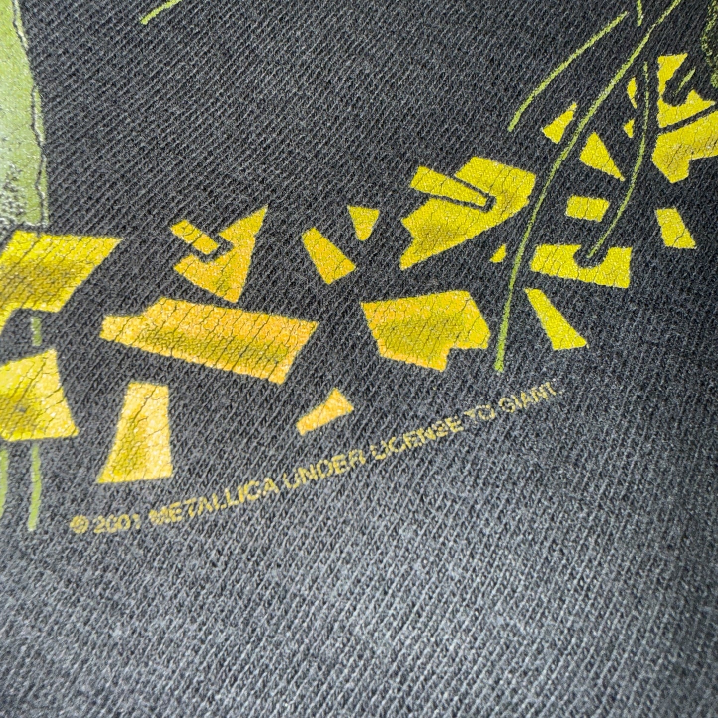 【METALLICA】メタリカ "NO LEAF CLOVER" 00's Vintage Tシャツ