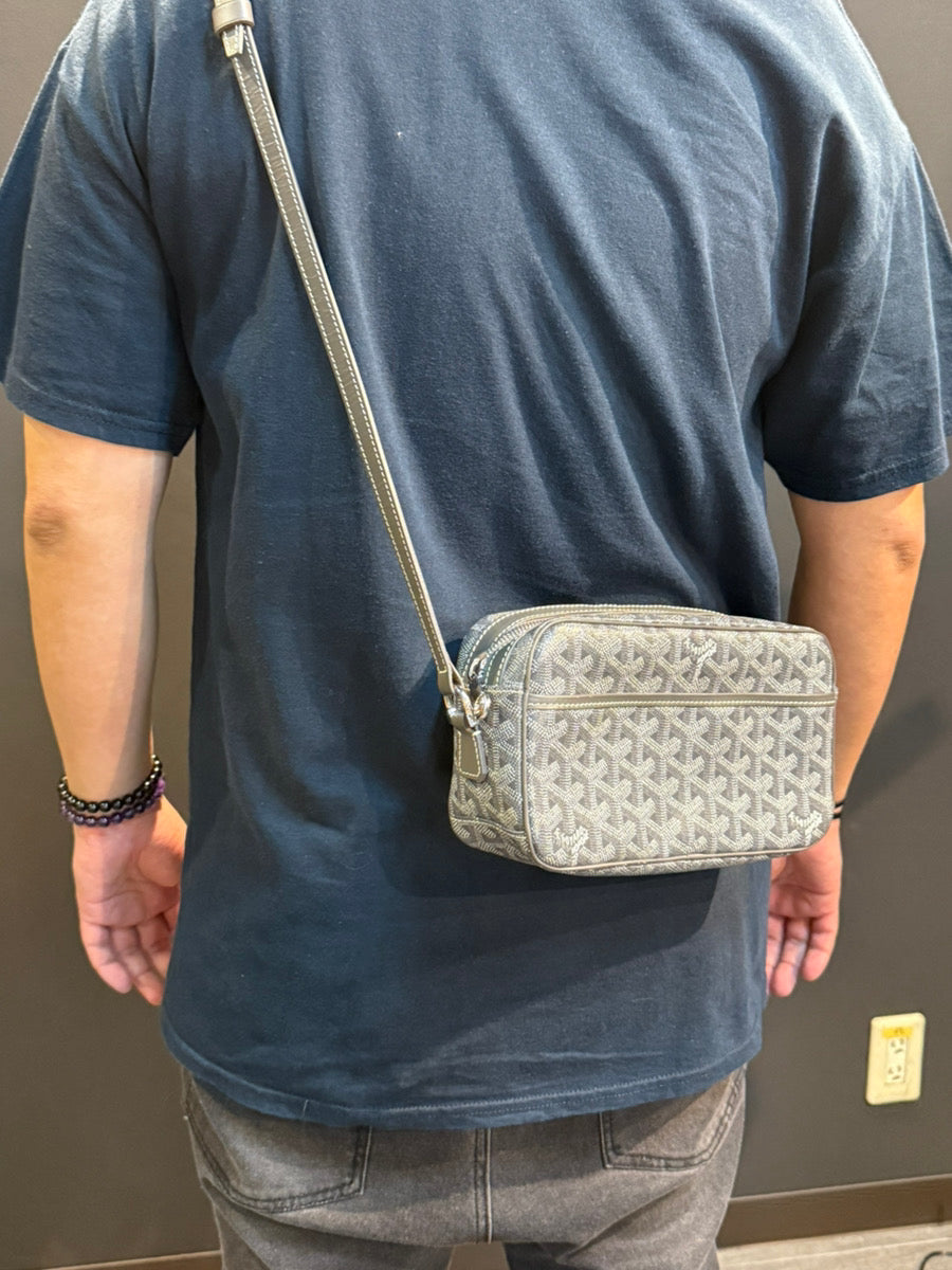 [GOYARD] Goyard Cup Vert PM Shoulder Bag (Gray)
