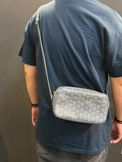[GOYARD] Goyard Cup Vert PM Shoulder Bag (Gray)