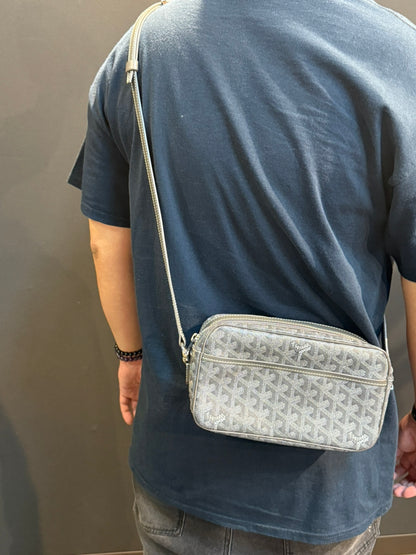 [GOYARD] Goyard Cup Vert PM Shoulder Bag (Gray)