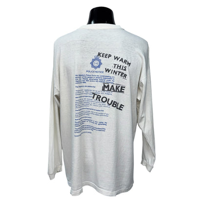【SEX PISTOLS】セックス・ピストルズ "LONDON'S OUTRAGE" Vintage 長袖Tシャツ