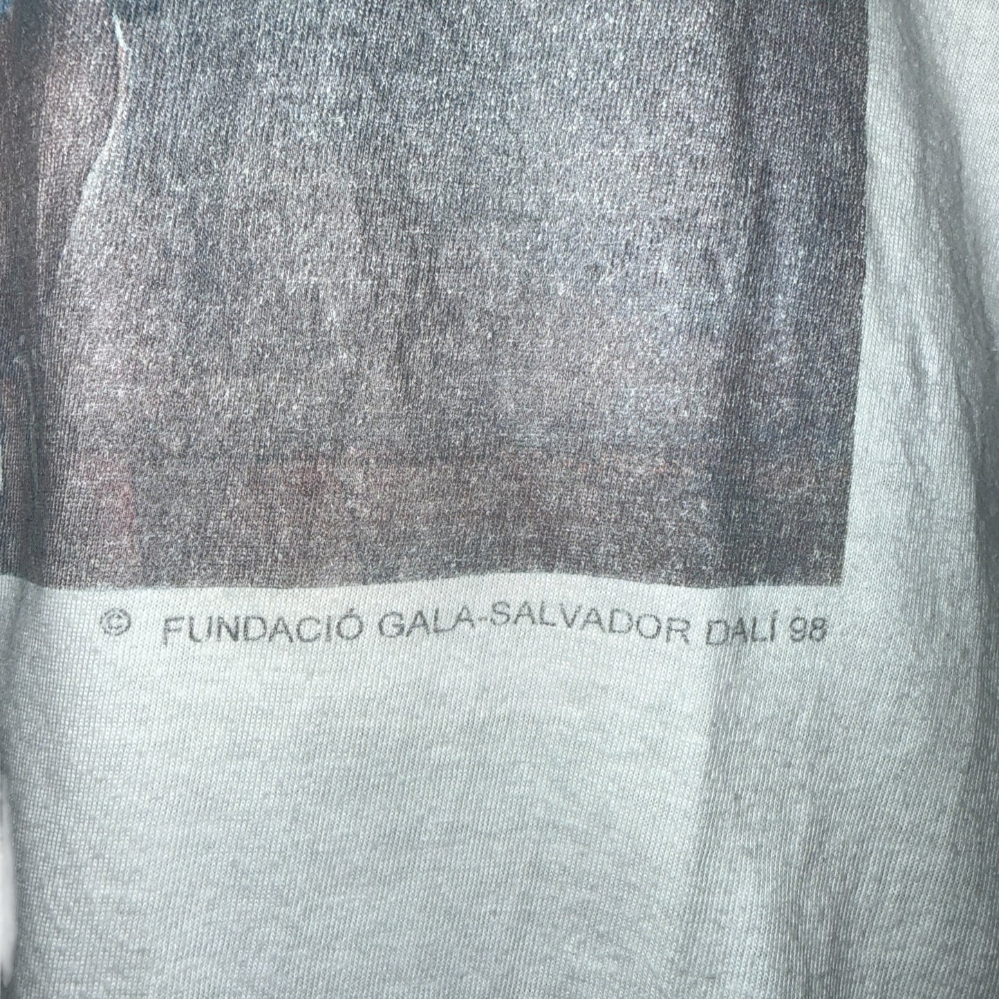 【SALVADOR DALI】サルバドール・ダリ "窓辺の女" 90's Vintage アートTシャツ