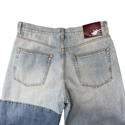 【GUCCI】グッチ パッチワーク デニムパンツ