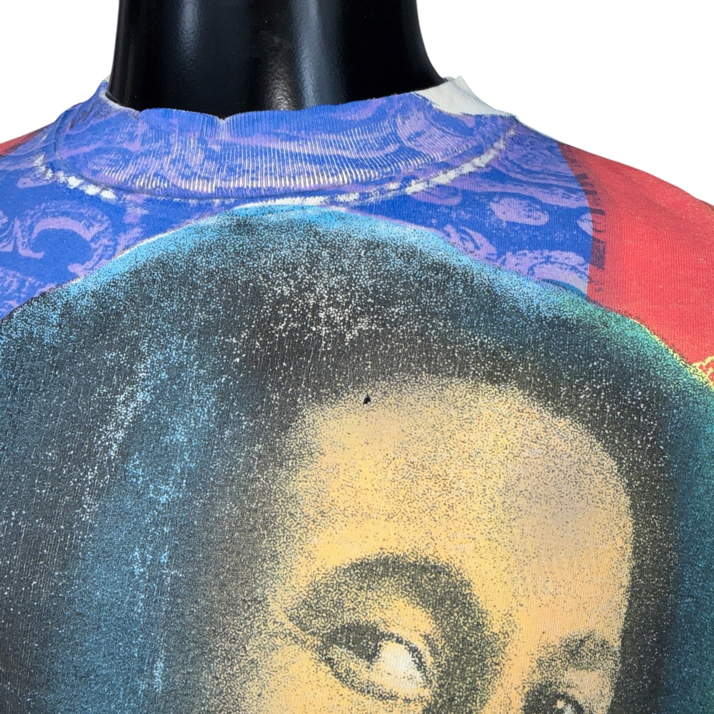 【BOB MARLEY】ボブ・マーリー カラーHeaven Smilesオーバープリント 90's Vintage Tシャツ