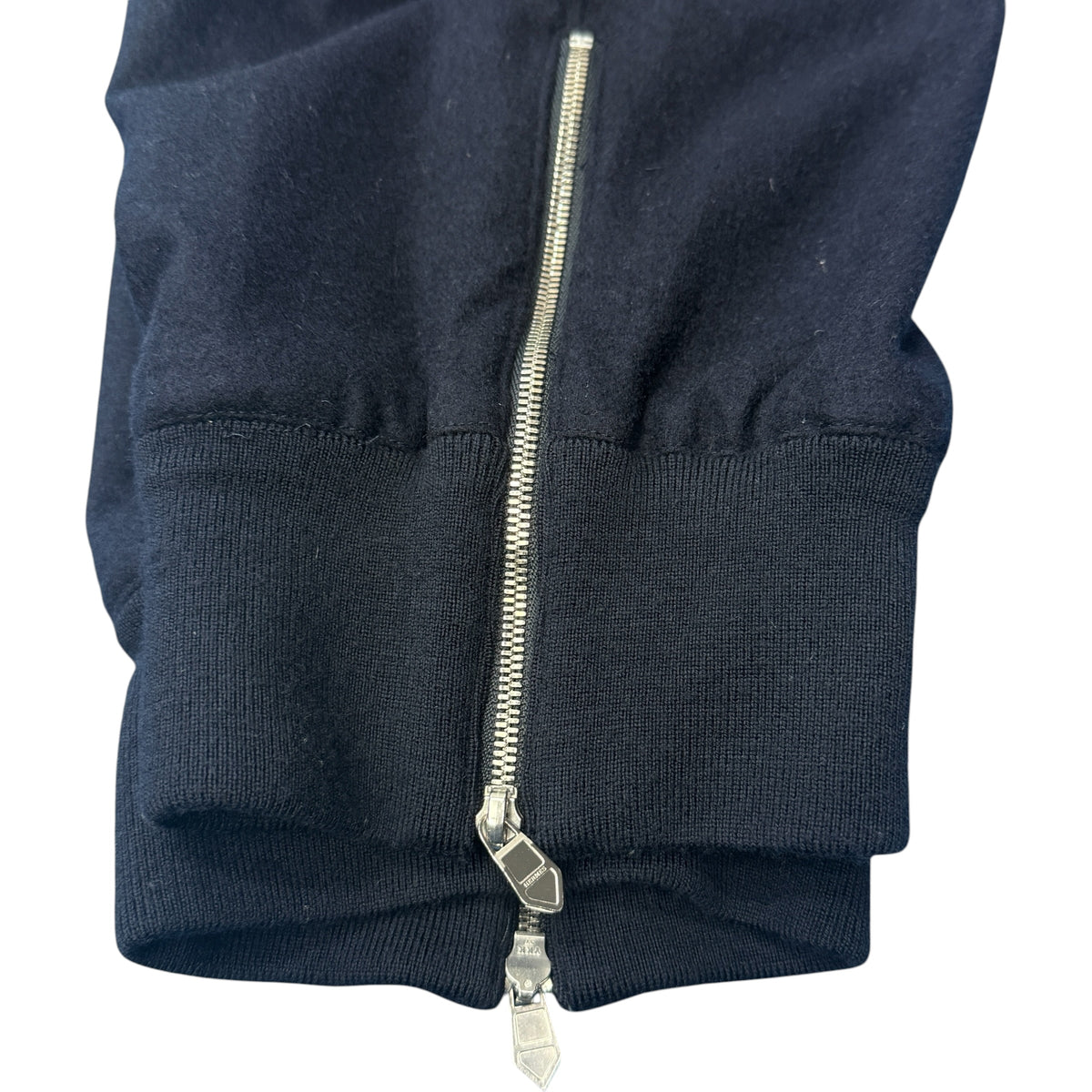 【HERMES】エルメス "HEM ZIP WOOL JOGGER PANTS / 165260H301" パンツ