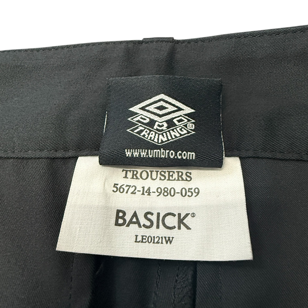 【UMBRO×BASICKS】アンブロ×ベイシックス 23ss "UMBRO TAPE SPORT SLACKS" スラックス