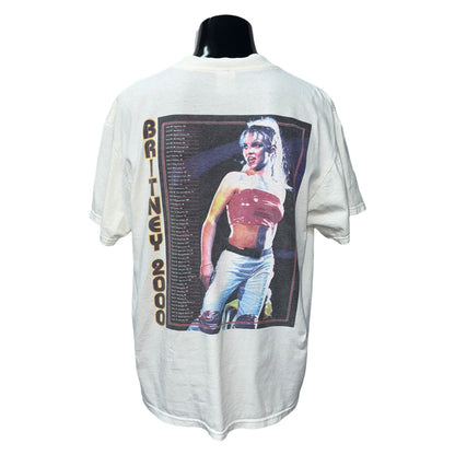 【BRITNEY SPEARS】ブリトニー・スピアーズ "BRITNEY 2000 TOUR" Y2K Tシャツ