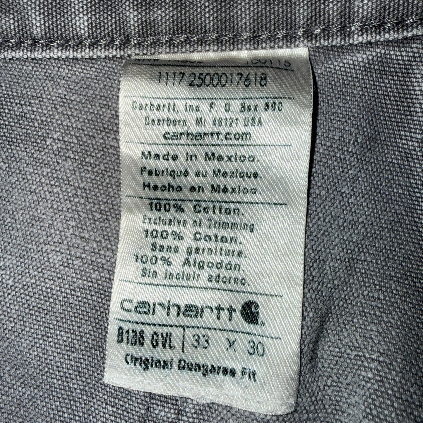 【CARHARTT】カーハート "B136 Double Knee" Vintage ダックペインターパンツ