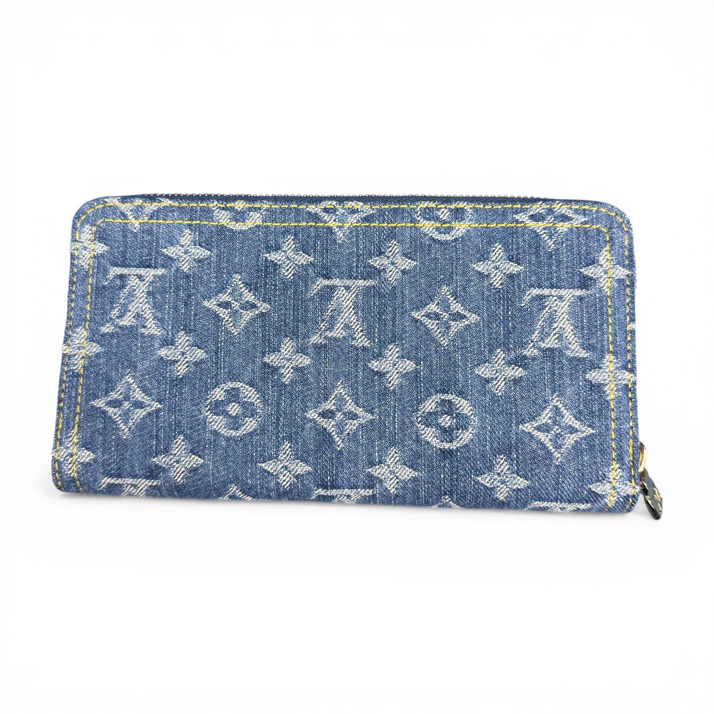 【LOUIS VUITTON × 村上隆】ルイ・ヴィトン モノグラム・デニム チェリー ジッピーウォレット
