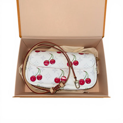 【LOUIS VUITTON】ルイ・ヴィトン "LV x TM ウォレット オン チェーン アイビー" アクセサリーポーチ