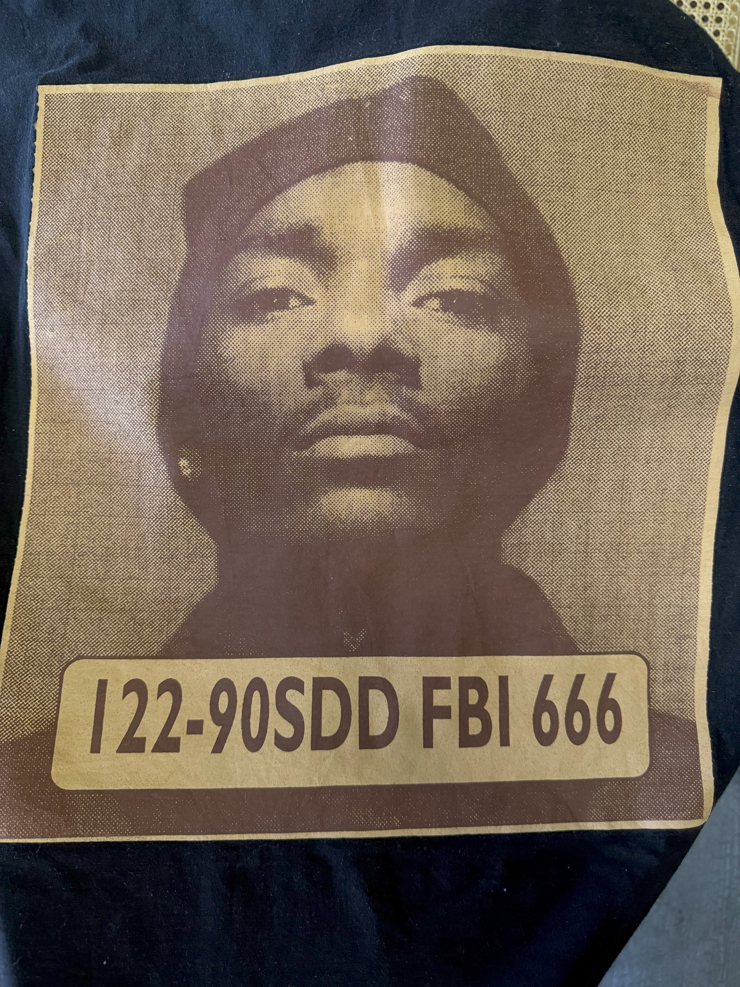 [SNOOP DOGGY DOGG] Snoop Doggy Dog "WANTED" T-shirt XL