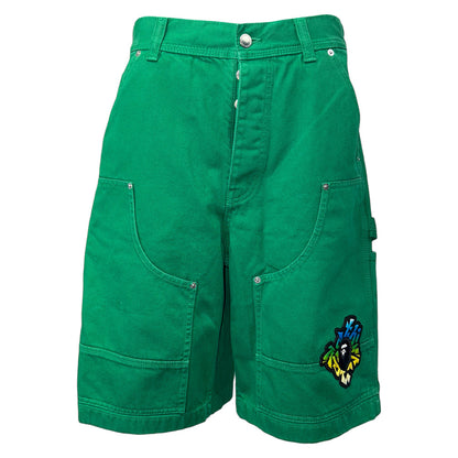 A BATHING APE PATCH 2 TONE WASHED Work Shorts, Size L