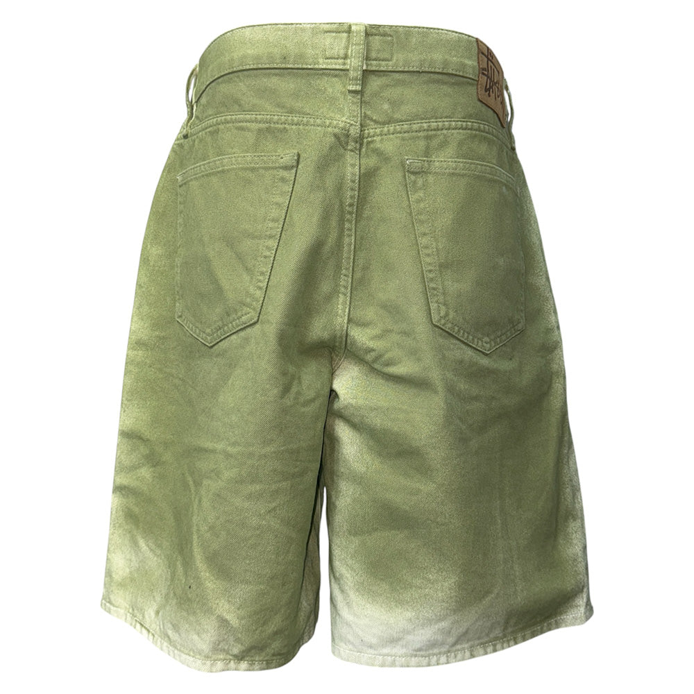 [STUSSY] Stussy SPRAY DYE BIG OL SHORT denim shorts, size 32