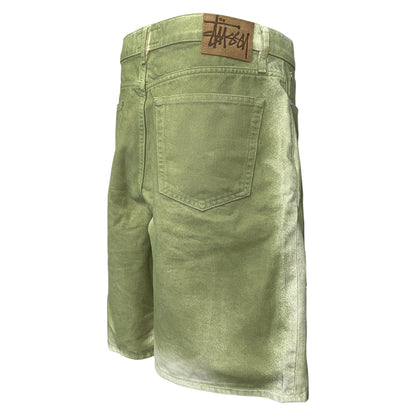 [STUSSY] Stussy SPRAY DYE BIG OL SHORT denim shorts, size 32