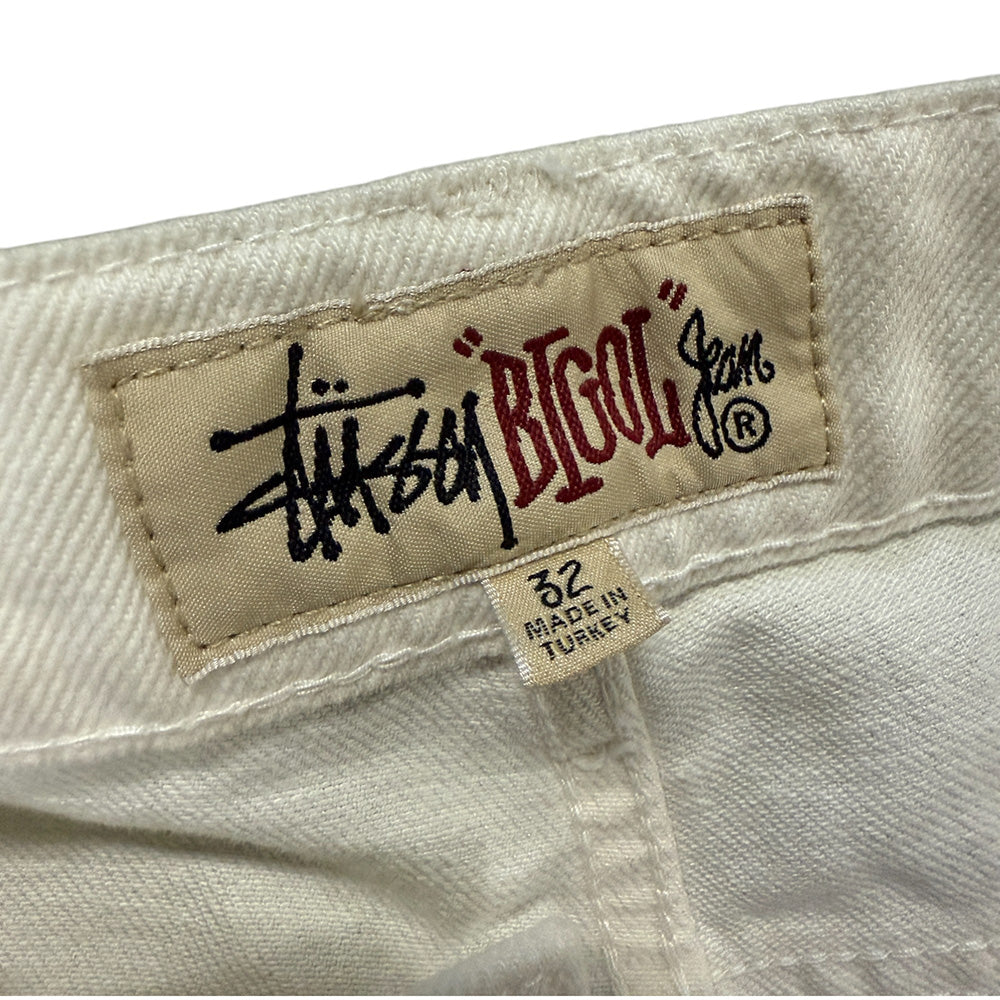 [STUSSY] Stussy SPRAY DYE BIG OL SHORT denim shorts, size 32