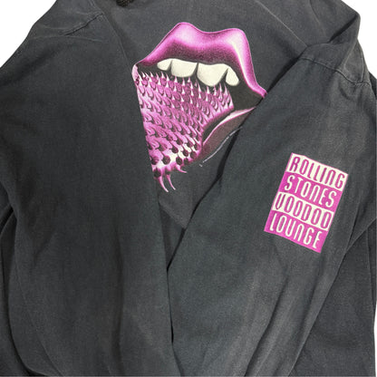 【THE ROLLING STONES】ローリング・ストーンズ "VOODOO LOUNGE TOUR" BROCKUMタグ 90's Vintage パーカー