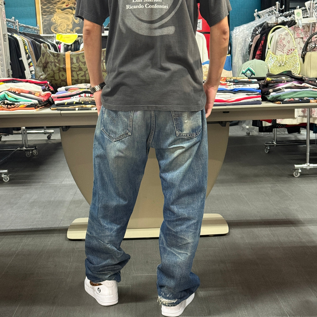 【LEVI'S】リーバイス "505 BIG E" 60's 70's Vintage デニムパンツ