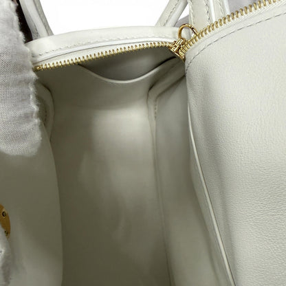 【HERMES】エルメス Lindy Mini "New White" Gold Hardware