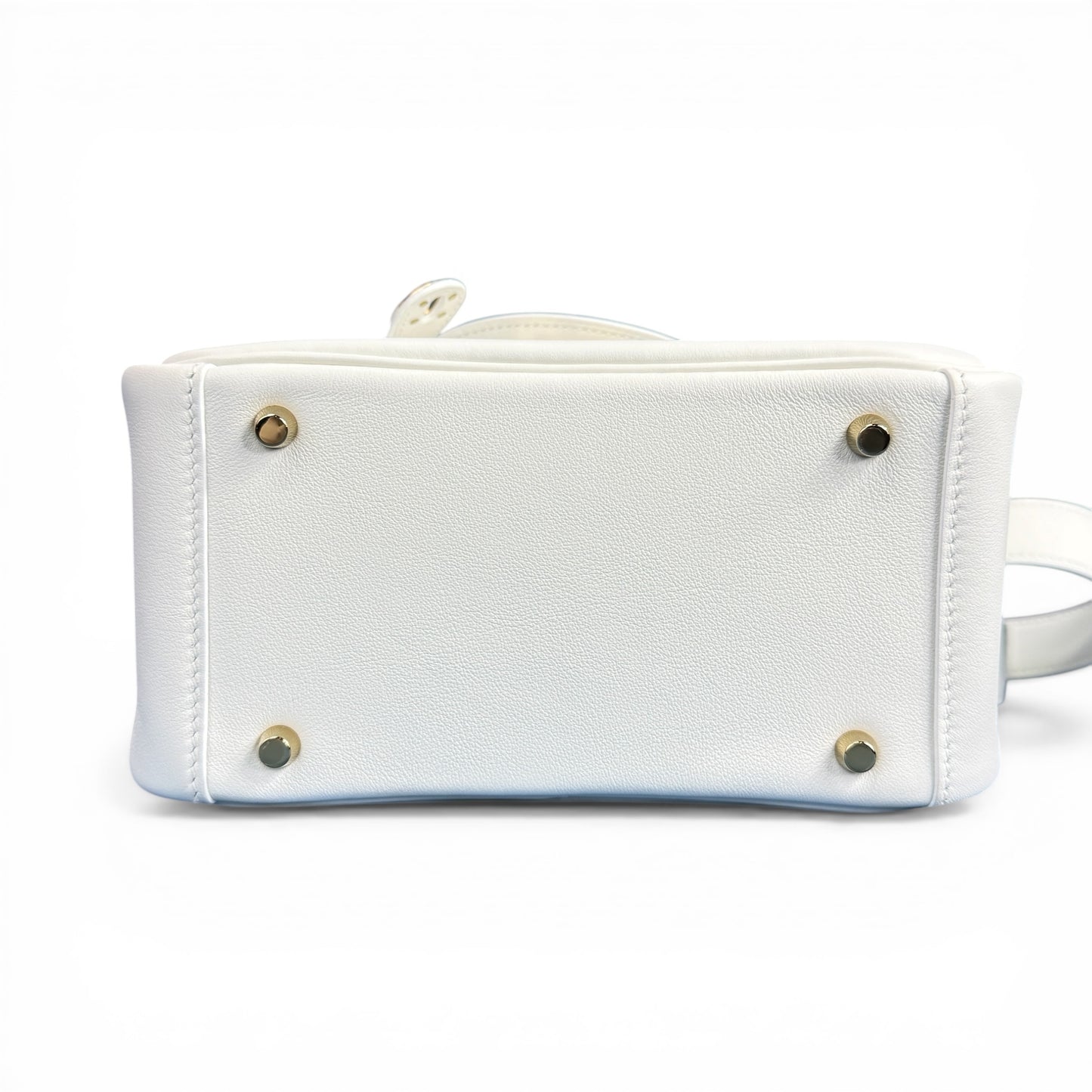 【HERMES】エルメス Lindy Mini "New White" Gold Hardware