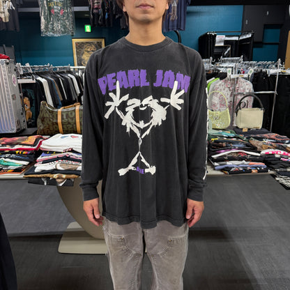 【PEARL JAM】パール・ジャム "ALIVE STICKMAN" Vintage ロングスリーブTシャツ