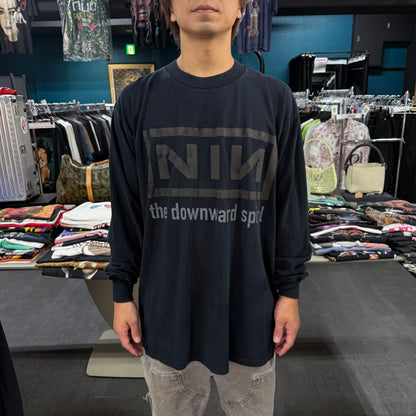【NINE INCH NAILS】ナイン・インチ・ネイルズ  90's Vintage ロングスリーブTシャツ